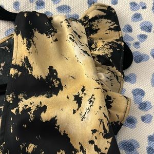 From Nordstrom open edit V neck ruffle top